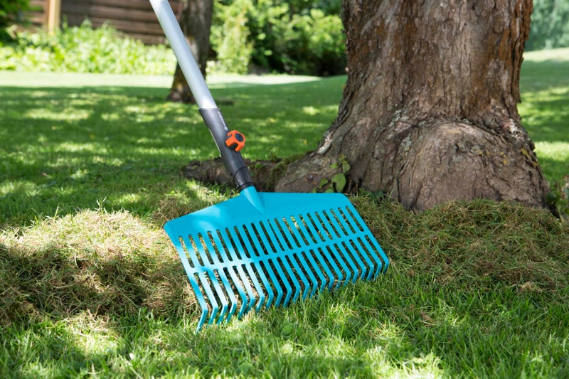 Gardena 3101 Combisystem 17-Inch Plastic Lawn Rake Head - Image 4