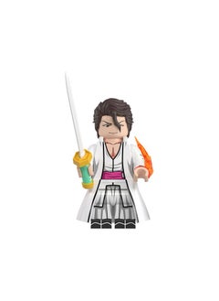 General Bleach Assembling Toys Anime Series More Wooden Kenhachi Kurosaki Ichigo Minifigure Building Block Toys  - Image 4