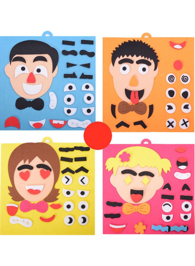 NIBEMINENT Non-Woven Five Sense Organs Jigsaw Puzzles Set - Image 5