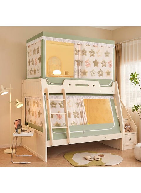 Class A Maternal And Infant Grade Upper And Lower Bed Mosquito Net Bed Bed Mosquito Net Bookshelf Student Dormitory Shading Mosquito Net High Telescopic