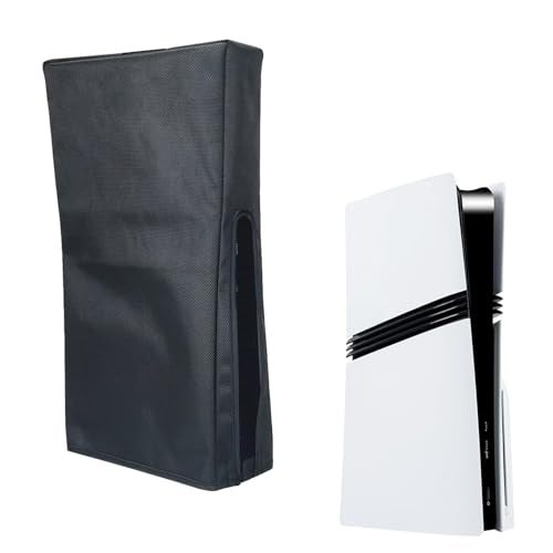 EMiEN Dust Cover for PS5 Pro Console. EMiEN Oxford Fabric Anti-Scratch Waterproof Dust Guard with Back Cable Port Compatible with Sony PlayStation 5 Pro Digital & Disk Version - Image 1