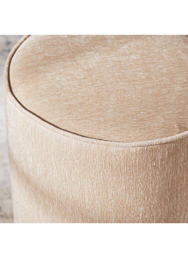 Home Box Vanilla Fabric Ottoman 40 x 45 x 40 cm  - Image 3