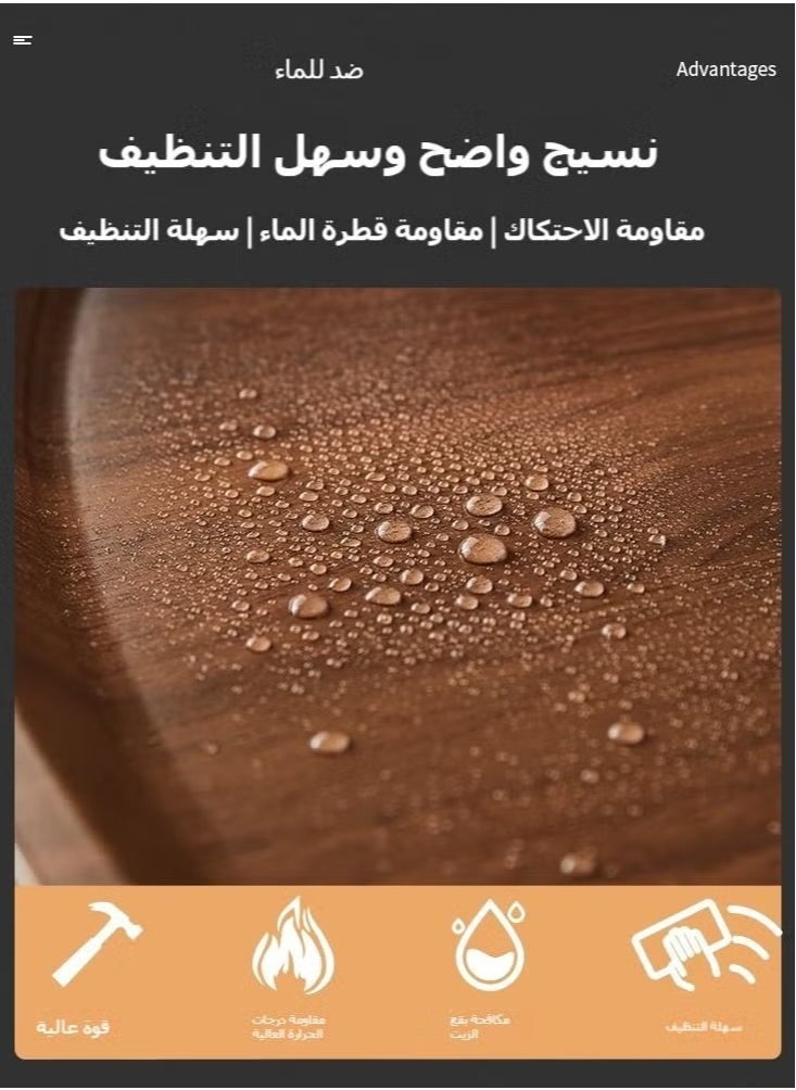طاولة جانبية عصرية على شكل حرف C للأريكة والسرير من الخشب والمعدن