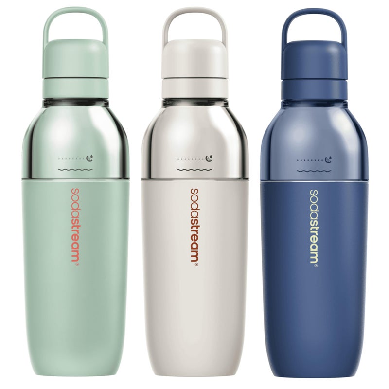 sodastreamÂ® Fizz & Go Easy Mix Carbonating Bottle - Sand, 23.7 Fl Oz - Image 2