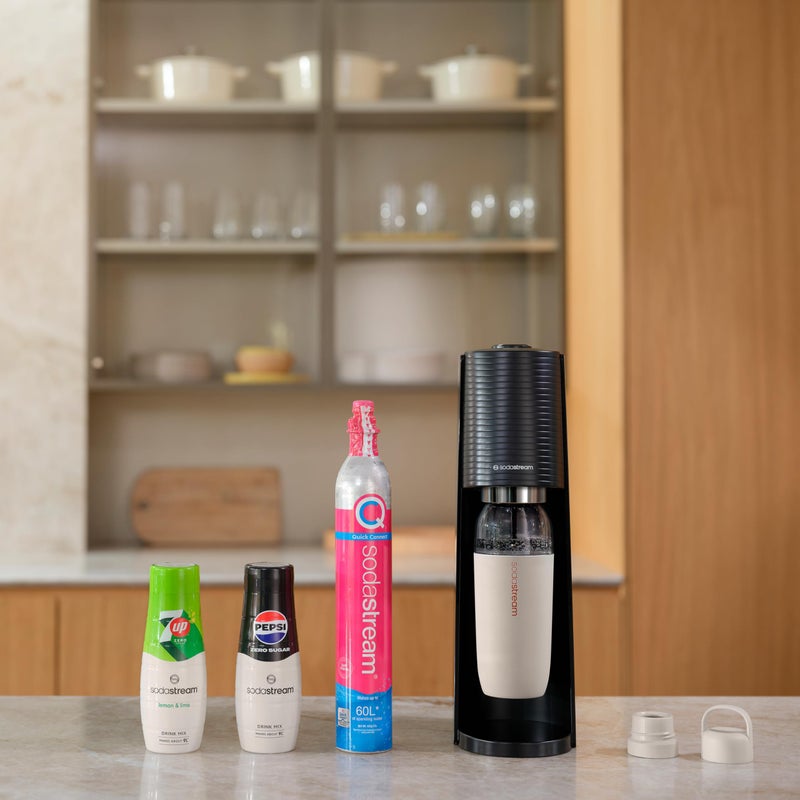 sodastreamÂ® Fizz & Go Easy Mix Carbonating Bottle - Sand, 23.7 Fl Oz - Image 5