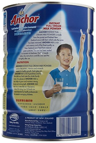 Anchor Full Cream Milk Powder -900g/2lb - Image 3