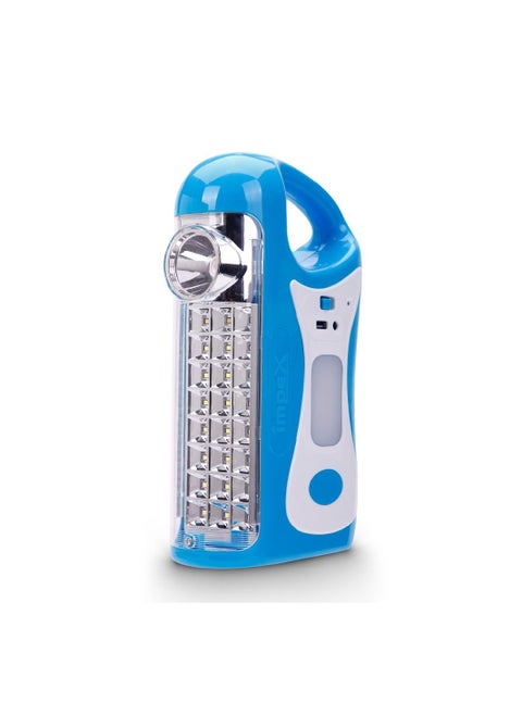 Rechargeable LED Emergency Light, Power Bank Function, and Solar Charging | 3D Reflector, Unbreakable PC Glass, and Multiple Lighting Modes - IL 703