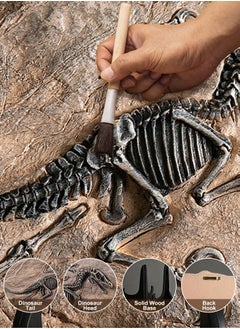 Handcrafted Dinosaur Skeleton Model - Resin Fossils Sculpture with Realistic Details, High Durability, Low Maintainance and a Perfect Home or Office Decoration - pzsku/Z8F848E73F12965970926Z/45/_/1698319561/283145a3-1542-4159-a8c1-6aa04542d9bb