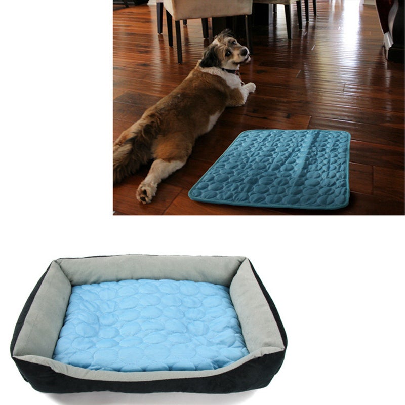 Pet Cushion Cool Sleeping Mat Dogs Cats Cooling Beds Sleeping Mat Heat Dissipation Pad - Image 4