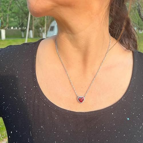 BharatBazaar Layered Necklace for Women, Heart Arrow with Zircon Stones Necklace for Woman, Pendant for Girls Stylish Multi-Chain Design, Elegant Jewelry Gift for Christmas, Marriage, Birthday - Image 3