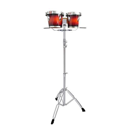 Softline Pro Bongo Drum Stand Heavy Duty Electroplated Bongo Drum Holder (SP BNG ST 25) - Image 2
