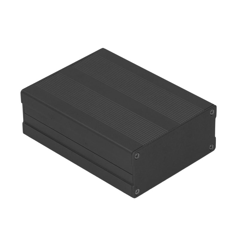 Electronic Project Box Split Type Surface Sandblasting Oxidation Aluminum Alloy Power Junction Case Black - Image 5