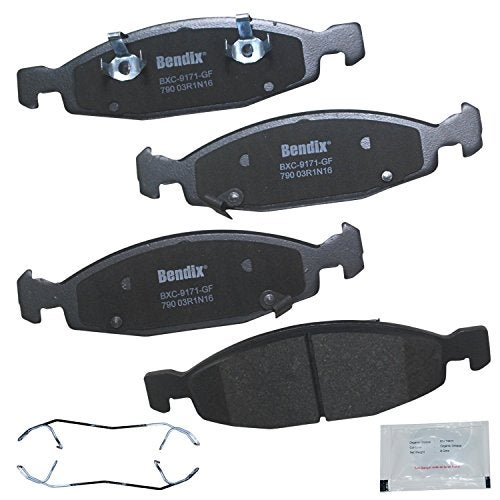 Bendix Priority1 CFC790 Ceramic Front Brake Pads for Jeep Grand Cherokee 2002-1999 - Image 2
