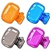 Hxezoc 4 Pack Travel Toothbrush Head Covers Toothbrush Protector Cap Brush Pod Case Protective Portable Plastic Clip for Household Travel Business School Bathroom Camping - Image 1