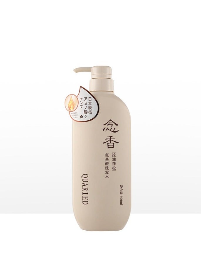 QUARIED Japanese Sakura shampoo (original) for hair growth, preventing hair loss and removing dandruff, 300 ml - Image 1