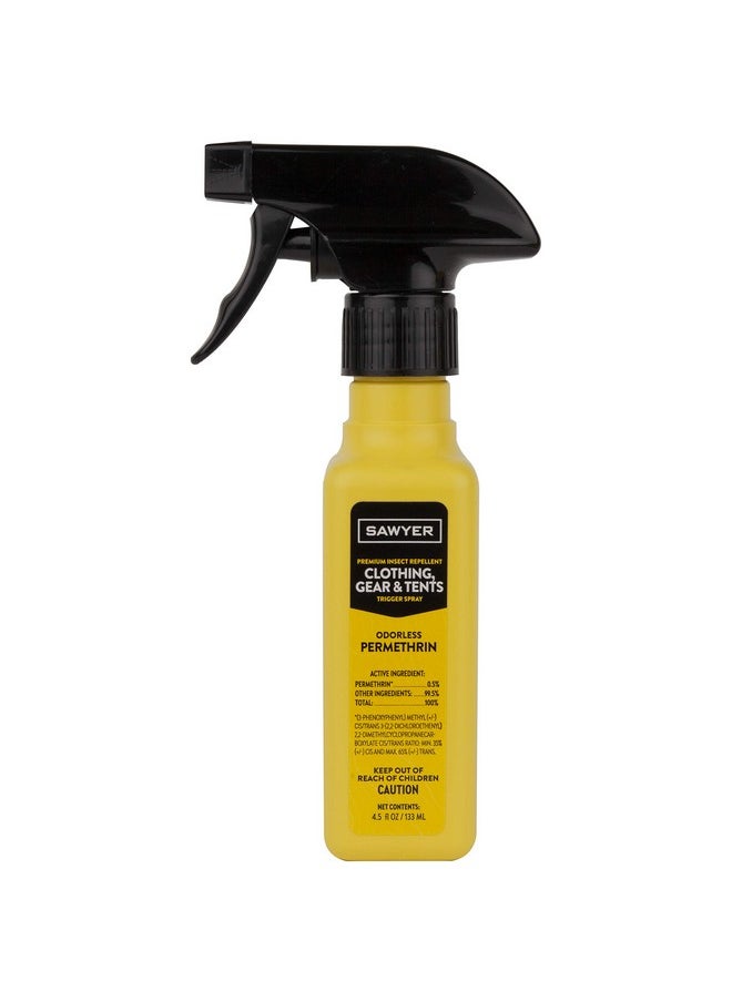 Sawyer Products - Sp645 Permethrin Premium Insect Repellent For Clothing Gear & Tents Trigger Spray 4.5Ounce 6 Bottles - Image 1