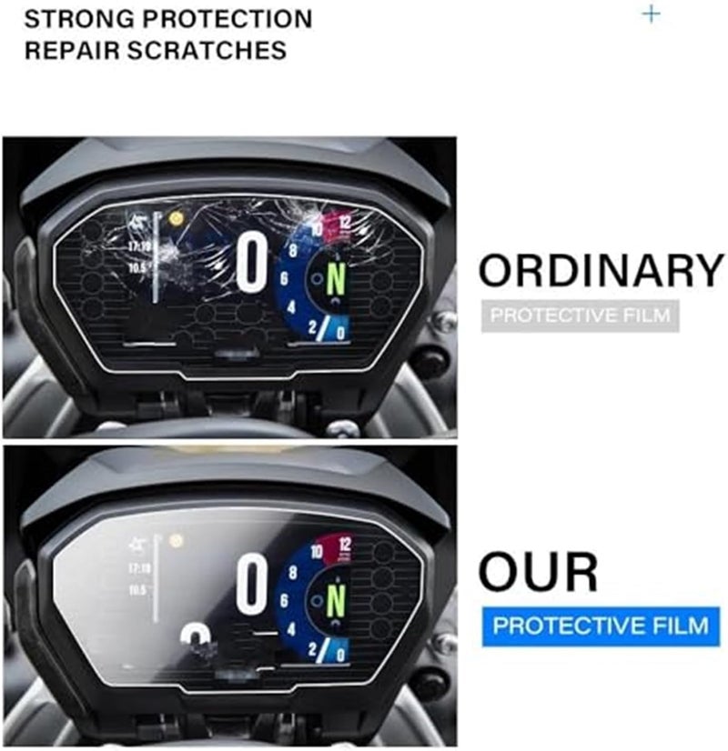 DEMULAX Motorcycle Dashboard Screen Protector - Image 2