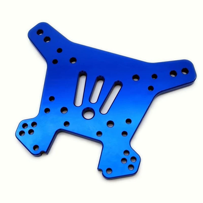 Generic EPTNNASO Aluminum Rear Shock Tower Blue for Traxxas 1/8 Sledge 9538  - Image 2
