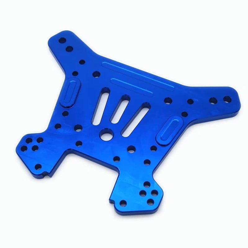 Generic EPTNNASO Aluminum Rear Shock Tower Blue for Traxxas 1/8 Sledge 9538  - Image 1