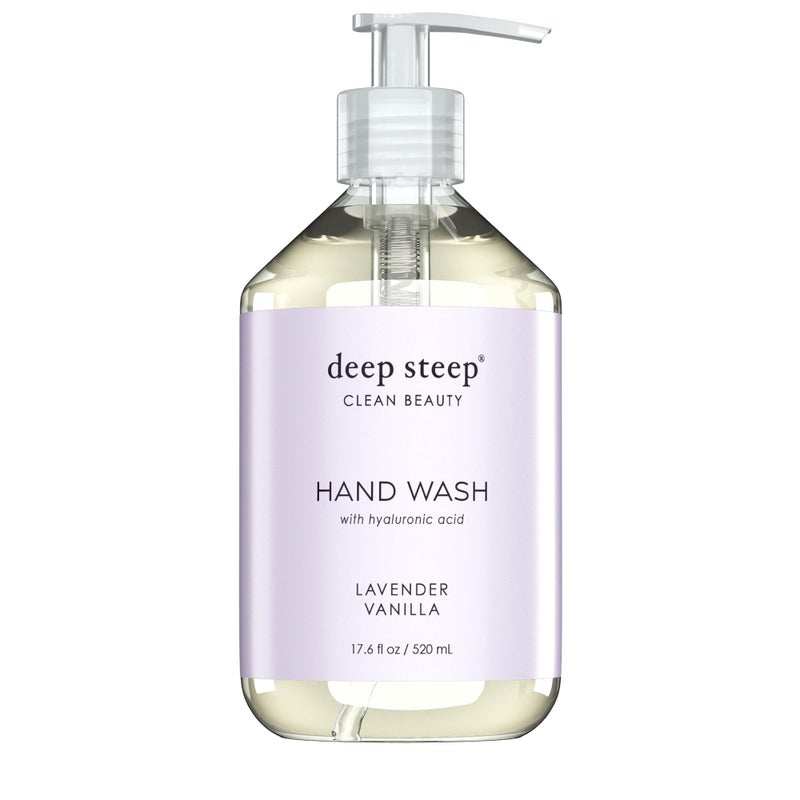 Deep Steep Liquid Hand Wash, 17.6 Ounces (Lavender Vanilla) - Image 1