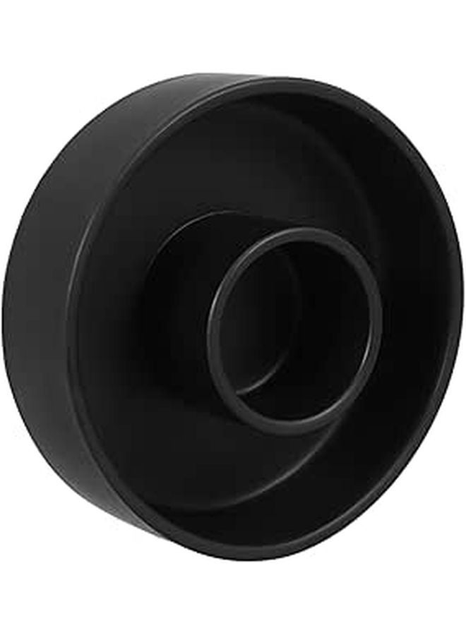 Matte Black Ceramic Incense Holder Palo Santo Burner Aromatherapy Tray For Home Decor - Image 1