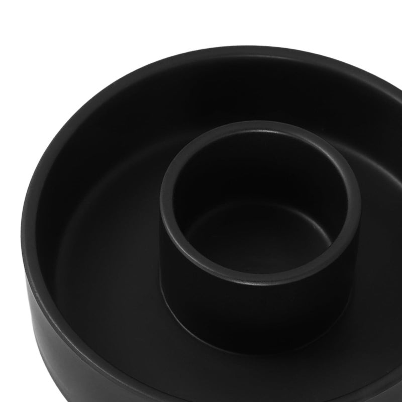 Matte Black Ceramic Incense Holder Palo Santo Burner Aromatherapy Tray For Home Decor - Image 4