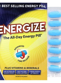 iSatori Energize The All-Day Energy Pill  28 Tablets 
