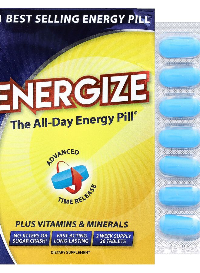 iSatori حبوب الطاقة طوال اليوم Energize 28 حبة