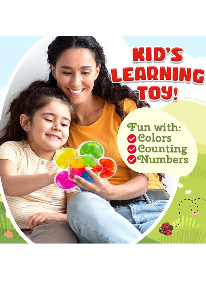 Color Sorting Toys Sensory Toys, Fine Motor Skills Game for Toddlers, Color Matching Toys Preschool Learning Activities Educational Calm Down Montessori Toys for Kids Boys Girls Ages 1 2 3 As Gifts - Image 4