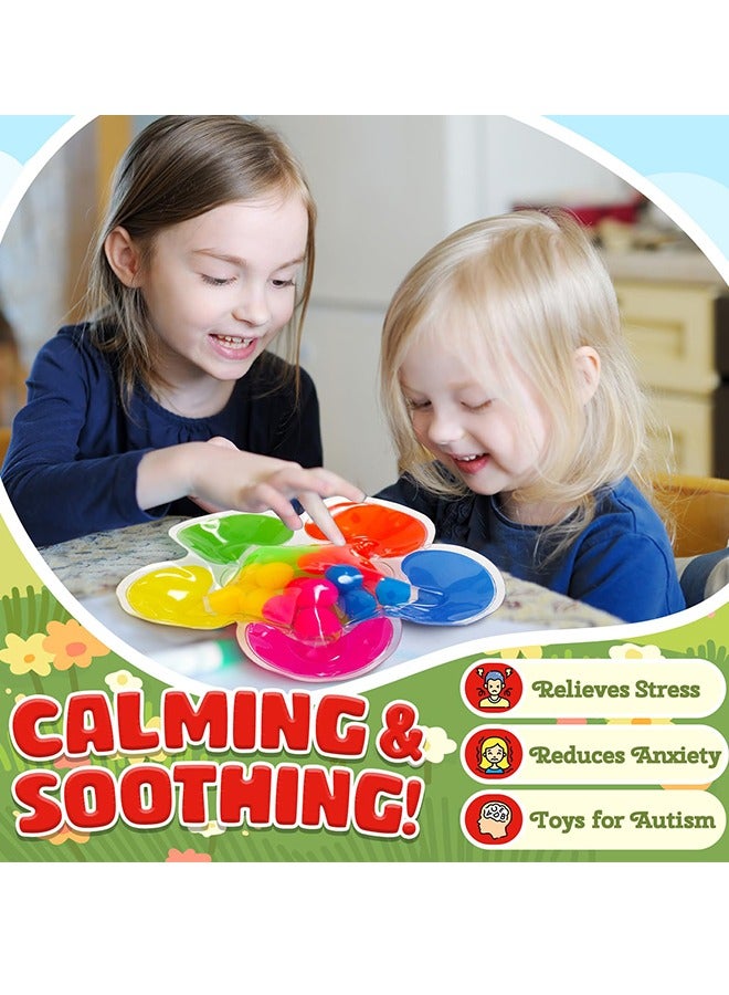 Color Sorting Toys Sensory Toys, Fine Motor Skills Game for Toddlers, Color Matching Toys Preschool Learning Activities Educational Calm Down Montessori Toys for Kids Boys Girls Ages 1 2 3 As Gifts - Image 5