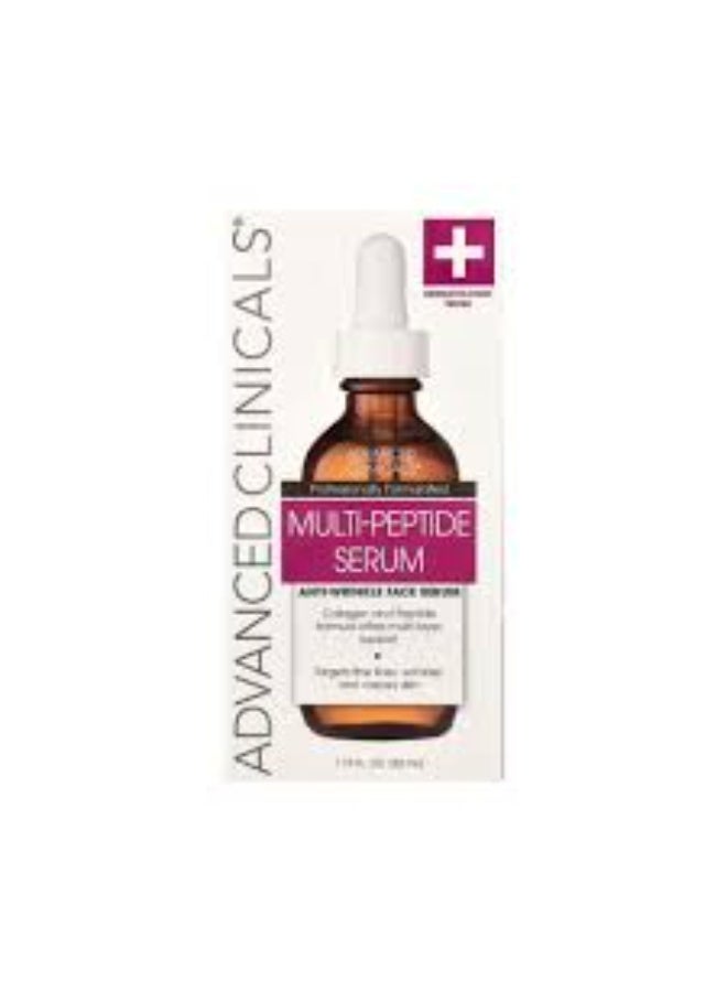 Advanced Clinicals Anti-Wrinkle and Fine Lines Peptide Serum 52 ML