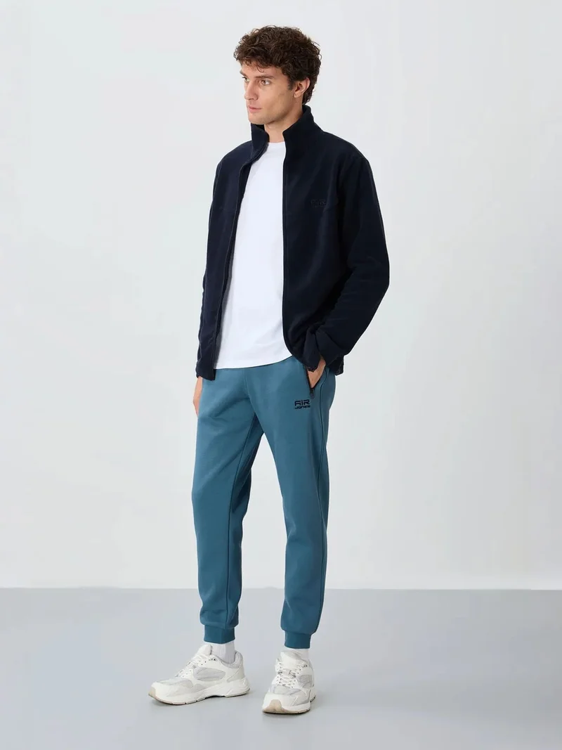 تومي لايف TOMMY Men's Plush Zip-Front Sweatshirt