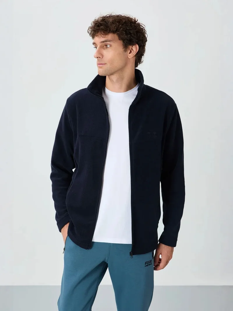 تومي لايف TOMMY Men's Plush Zip-Front Sweatshirt