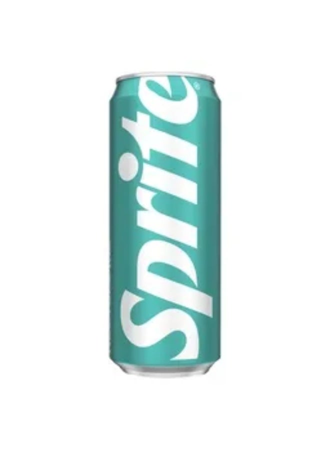 Sprite Regular Lemon & Mint Flavored Carbonated Soft Drink – 330ml Can (24 Units) - Image 1