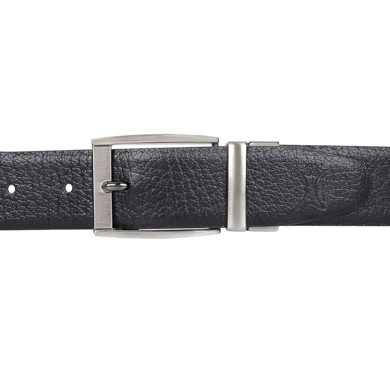 CREATURE Men's Genuine Leather Black & Brown Reversible Belt(Color-Black & Brown||Italian Leather||E-002||REVERSIBLE) - Image 4