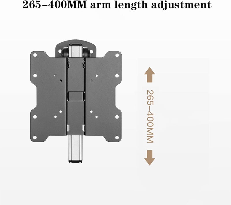 TV Mounts Universal TV Stand Foldable Ceiling TV Bracket 17"-37" Tilt Rotation TV Hanger Fixed Ceiling TV Mounting Base with Max VESA 200x200mm, Holds Up to 44 Lbs TV Stand TV Wall Mount - Image 4