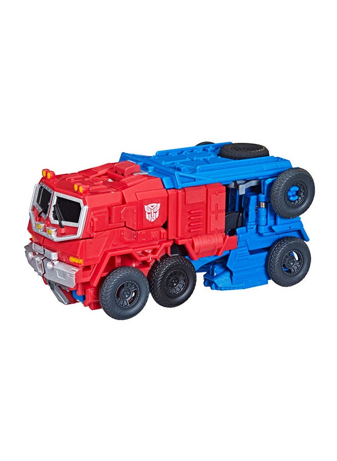 Rise Of The Beasts Movie, Smash Changer Optimus Prime Converting Action Figure For Ages 6 And Up - 9-inch