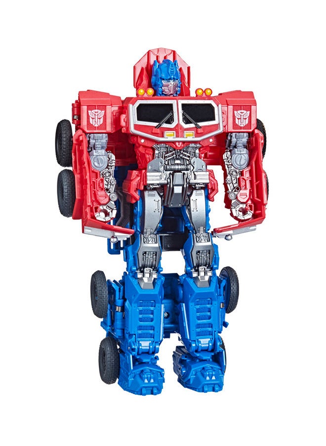 Rise Of The Beasts Movie, Smash Changer Optimus Prime Converting Action Figure For Ages 6 And Up - 9-inch
