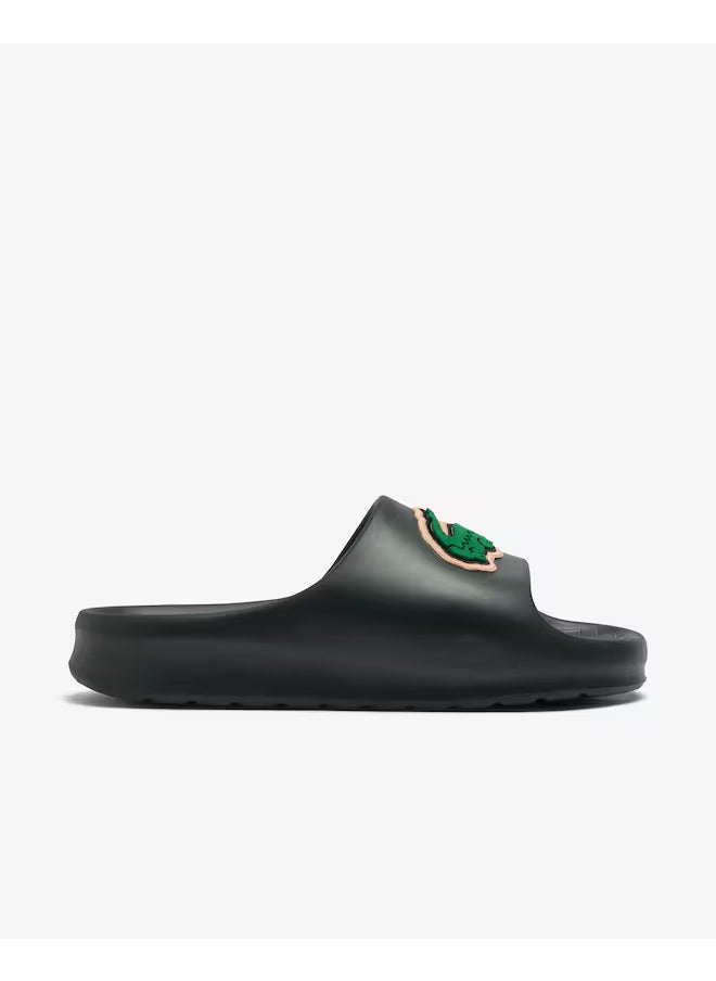 LACOSTE - Croco 2.0 Evo Single Strap Logo Detailed Slides - Image 1