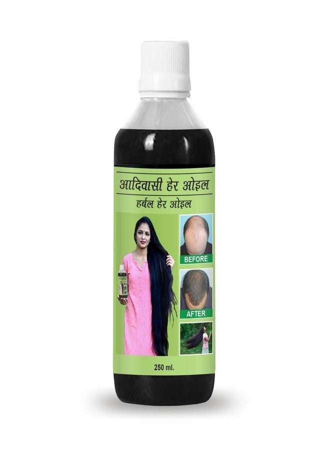 CRULLA Original Adivasi Hair Growth Oil 250 ML Ayurvedic Adiwasi Herbal Kesh tel with Natural Rosemary essential & Biotin for Control Hairfall anti-dandruff Adiwasi Hair Oil Original Pack of 1 - Image 4