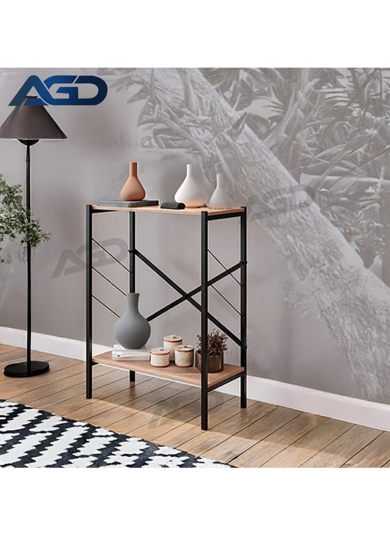 AGD - 3 Layers Entryway Table  Coffee Table for Living Room Entryway Sofa Foyer - Image 1