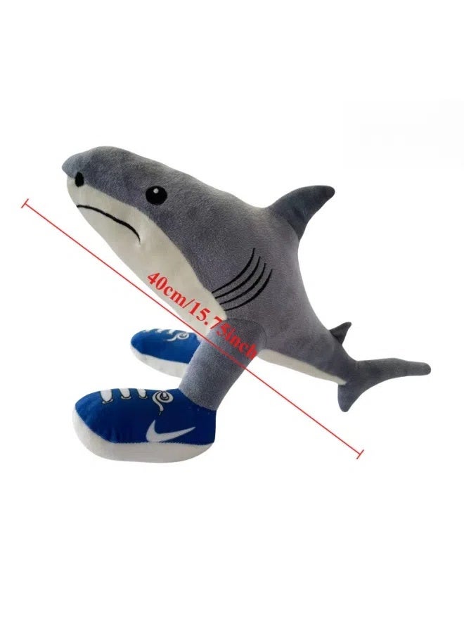 tralalelo tralala American Shanhai Jing spoof plush toy doll cute shark plush toy the best gift for family and friends - Image 4