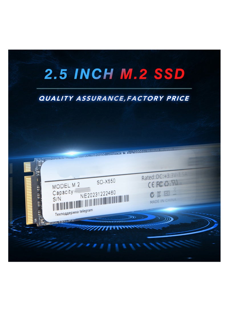 Portable SSD High Speed Read Write Upgrade Computer Performance 1TB SSD for Laptop for Win 7 8 9 10  - Image 5
