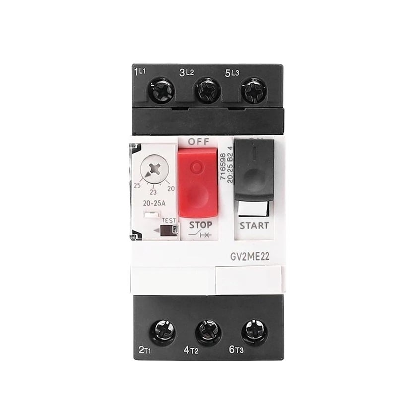 Motor Protection Circuit Breaker Thermal Magnetic Overload Short Circuit Protection 32A MPCB 0.4 0.63A - Image 1