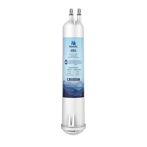MARRIOTTO MRW4 Refrigerator Water Filter Compatible with EDR3RXD1, 4396841, 4396710, Filter 3, 46-9083,46-9030, 9030, 9083 Refrigerator Water Filter | 1 Pack - Image 1