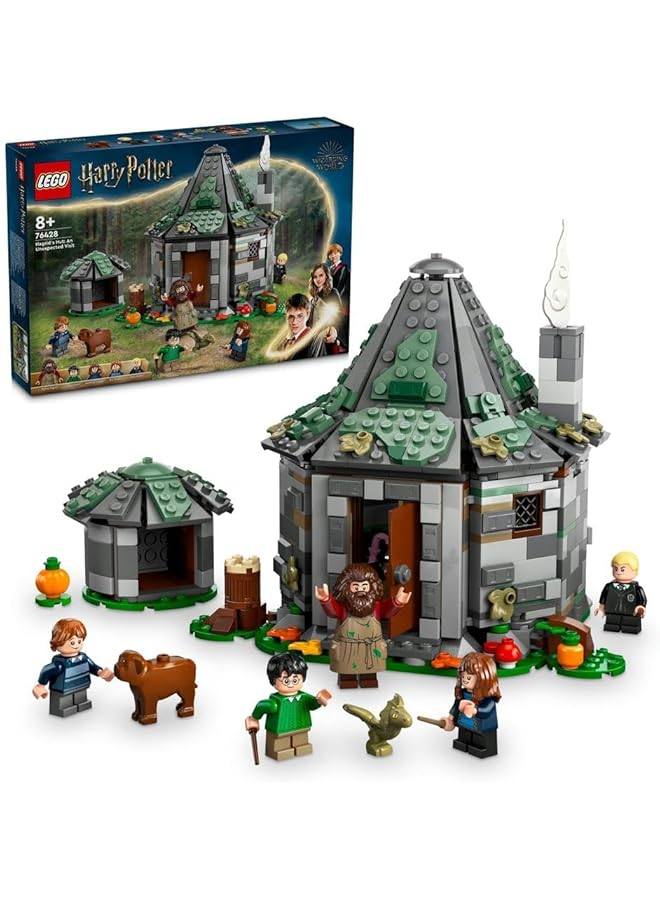 LEGO Harry Potter Hagrid'S Hut An Unexpected Visit 76428 Building Blocks Toy Set Toys For Boys Girls And Kids 896 Pieces  - Image 1