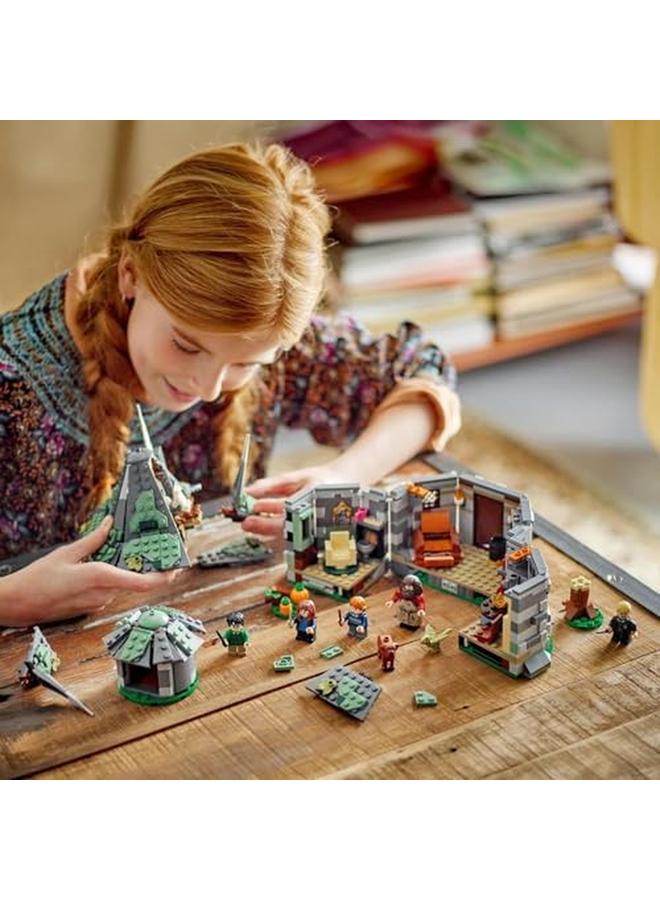 LEGO Harry Potter Hagrid'S Hut An Unexpected Visit 76428 Building Blocks Toy Set Toys For Boys Girls And Kids 896 Pieces  - Image 4