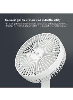 Mr. Light Rechargeable LED Fan, With Night Light, 9 Hours Working Time, 3 Blade, 3 Speed Settings, AC And DC Function, Adjustable Fan Head  - Image 5