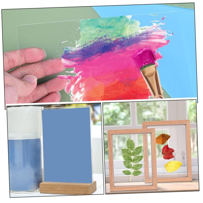 Clear Acrylic Sheets 10pcs For Picture Frames Crafts Wedding Decor Displays - Image 4
