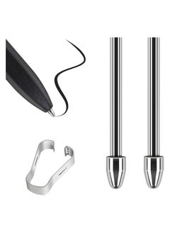 2 Pcs No Worn Out Titanium Alloy Replacement Maker Tips fits for Remarkable 2 Maker Stylus Pen, with 4096 Pressure Sensitivity and Tilt Support